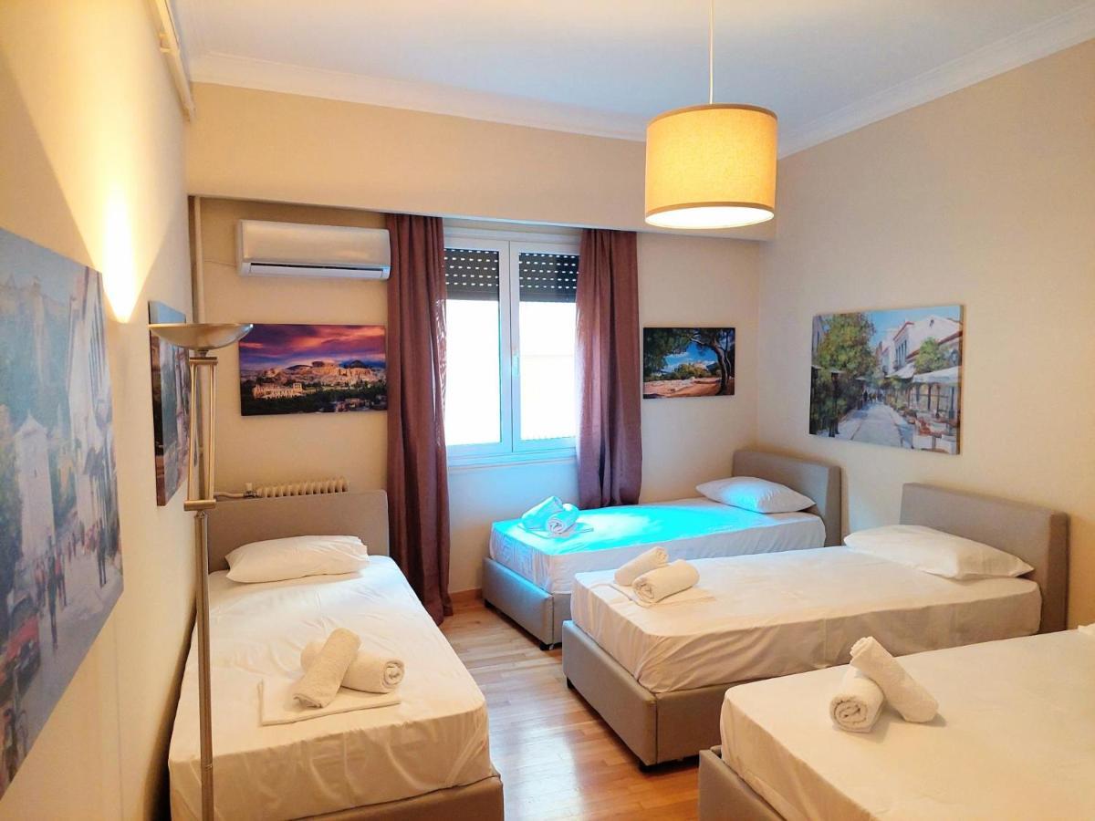 Grand Apartment In Parliament Square Atena Exterior foto