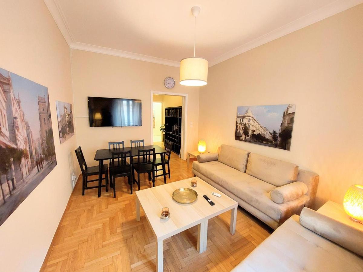 Grand Apartment In Parliament Square Atena Exterior foto